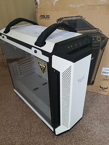 бу чехол: Корпус ПК, Б/у, Asus, ATX, цвет - Белый — 1