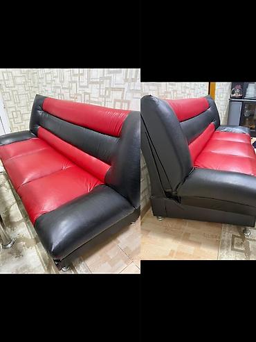 Divan, İşlənmiş, Dəri, Çatdırılma yoxdur