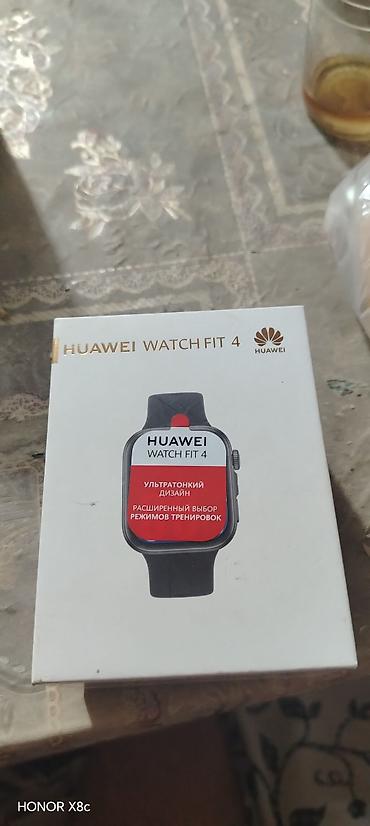 huawei ekran: Huawei Watch Fit 4 – ağıllı saat Xüsusiyyətlər: - Dördbucaqlı rəngli — 4