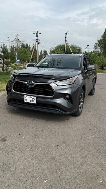 электр мобил: Toyota Highlander: 2020 г., 2.5 л, Типтроник, Гибрид, Жол тандабас