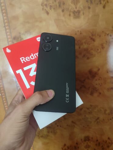телефон флай 154: Redmi 13C, 256 GB, rəng - Qara, Face ID