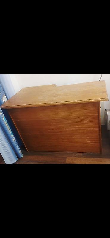 Ofis mebeli: Mebel: fistiq agacindan komp stolu ve tumbuckasida var 125x65x55sm - — 1
