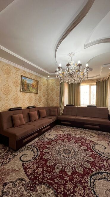 мебель шкав: Угловой диван, цвет - Коричневый, Б/у