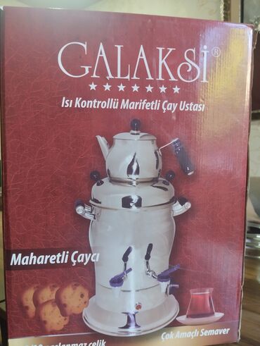 стаблизатор: ✅ Galaksi Çox Məqsədli Semaver – İstilik tənzimləyicili, Paslanmayan