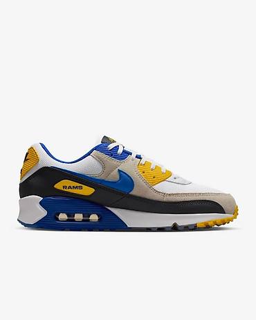 air max 90: Мужские кроссовки, 40.5, Nike, Новый, цвет - Синий, Бесплатная доставка, Самовывоз, Платная доставка — 3