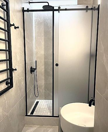 Душевые перегородки и ограждения: Установка Душевые кабины и ограждения в современном стиле — 14