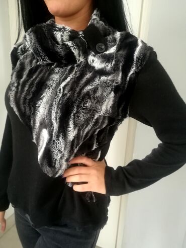 Bluze: S (EU 36), Jednobojni, bоја - Crna — 7