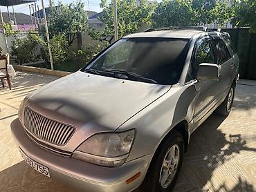 Lexus: Lexus RX (I nəsil) krossover - Gümüş rəngli kuzov, 5 qapı, geniş — 2