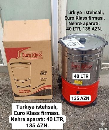 Mətbəx texnikası: Nehrə Aparatı Türkiyə İstehsalı – Euro Klass (40 Litr) — 1