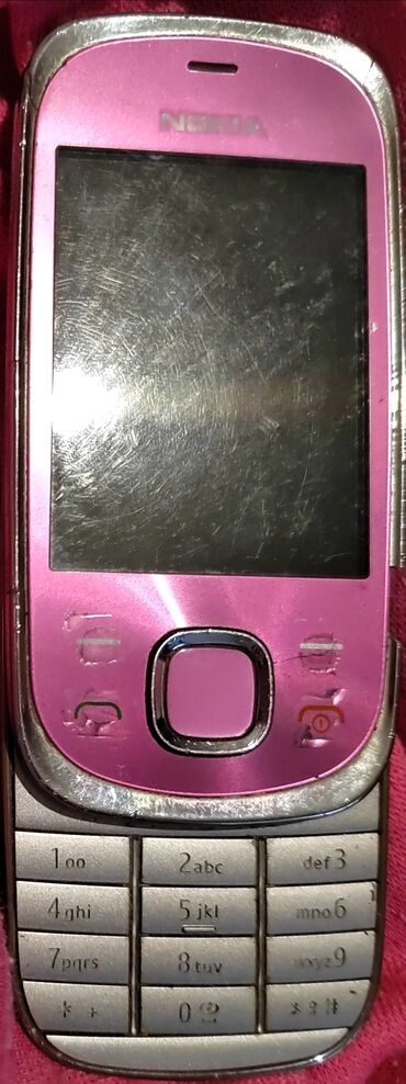 sa visokim strukom: Nokia 6720 Classic, < 2 GB, bоја - Roze, Sa tastaturom, Na preklapanje