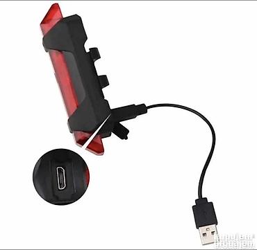 konvertor brzine: USB punjiva LED lampa za bicikl – snažna signalizacija za veću — 5