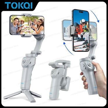 Mobil telefonlar: TOKQI-dən olan bu ağıllı telefon stabilizatoru ilə videolarınızı daha