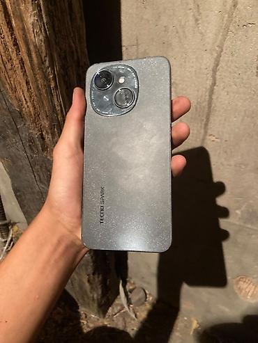 snapdragon 855: Tecno Spark, Б/у, 128 ГБ, цвет - Серый — 1