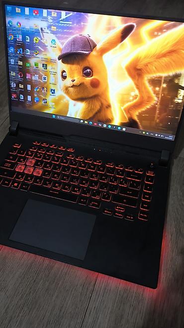 Игровой ноутбук ASUS ROG Strix G 513 с подсветкой клавиатуры Aura