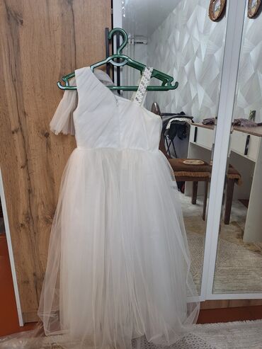 Платья: Детское платье, цвет - Белый — 5