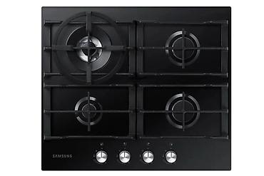 wok: Газовая печь, Samsung, Новый, Встраиваемая, цвет - Черный, Рассрочка — 9