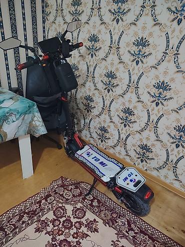 elektrikli scooter 100 km hız: Tomi skuter suret 60 55 km mesafe verir yay ucun al sur kef ele qiynet — 6