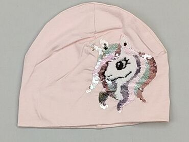 czapka zimowa niemowlęca z pomponem: Czapka, stan - Dobry