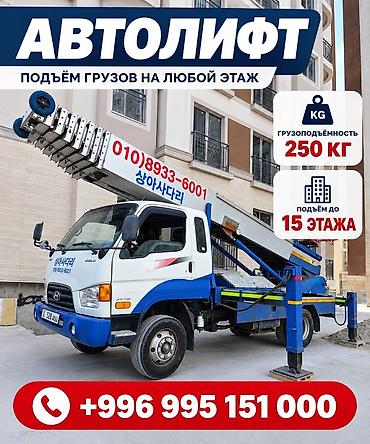 250: АВТОЛИФТ — услуга подъёма грузов на любой этаж. - Грузоподъёмность — 1