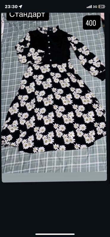 Повседневные платья: Женские платья, несколько моделей: 1) Длинное свободное платье с — 17