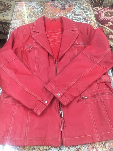 Kurtkalar: Dəri kurtka, Bershka, XL — 5