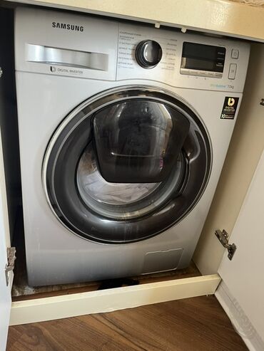 Kondisionerlər: Paltaryuyan maşın Samsung, 7 kq, Avtomat, Qurutmasız, Kredit yoxdur