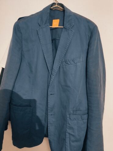 сиреневый костюм мужской: Костюм M (EU 38), цвет - Синий