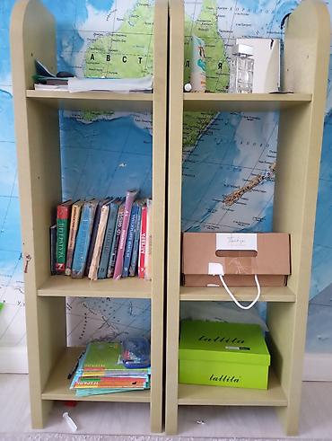 детские игровой комплекс: Детский мебельный комплект в одной расцветке (оливково‑зелёные фасады — 4