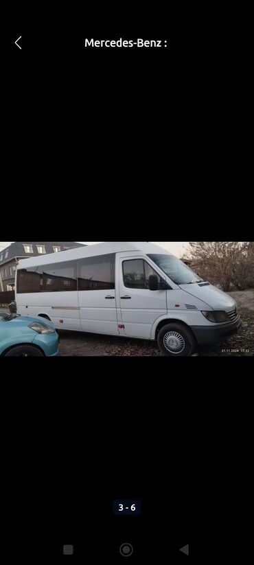 автономка спринтер: Mercedes-Benz Sprinter: 2001 г., 2.2 л, Механика, Дизель, Лимузин