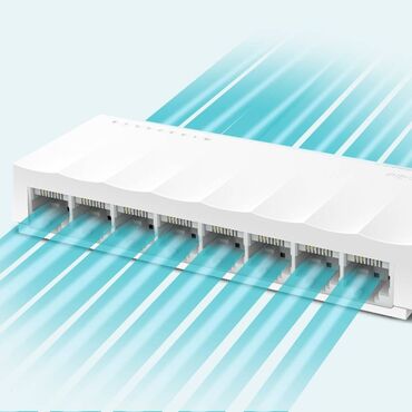 Videomüşahidə: TP-Link LS1008 - İnterfeyslər	8 port 10/100 Mbps, avtomatik