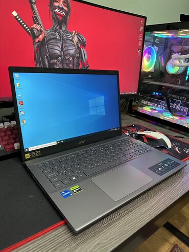 супер игровой компьютер: Ноутбук, Acer, 16 ГБ ОЗУ, Intel Core i5, 15.6 ", Б/у, Для несложных задач, память SSD