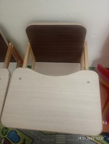 Детские гарнитуры: Детская мебель для дома или детского сада. В комплект входят: - Парта — 1