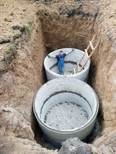 Септики: ЖБИ КОЛЬЦА !!! Септики под ключ город Бишкек ! 🔑 кольца собственного — 6