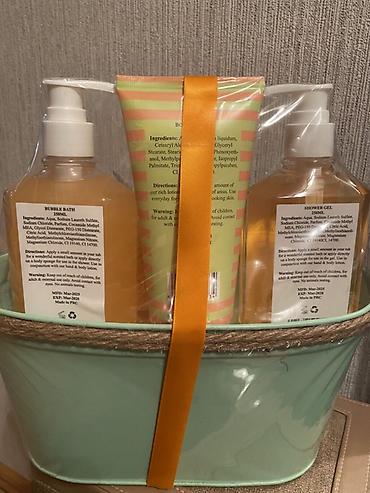 hamam dest: Kosmetik dəst, 5 məhsul, Yeni, Ünvandan götürmə — 2