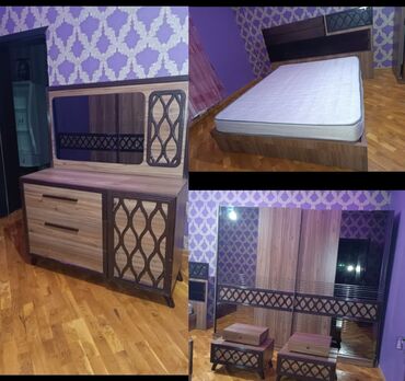Divanlar: İkinəfərlik çarpayı, Dolab, Termo, 2 tumba, İşlənmiş