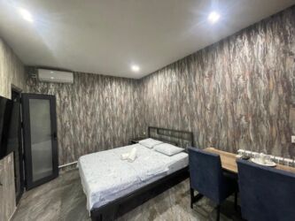 саманный дом: Студия, Душ кабинасы, Жаздык, жууркан-төшөк каптары, Кондиционер