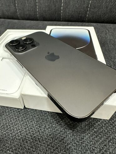 Apple iPhone: IPhone 14 Pro, 256 GB, Matte Space Gray, Face ID — 11