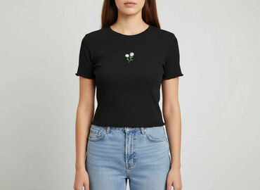 bluzki wizytowe plus size: Sinsay, Футболка жіноча, розмір L