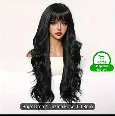 Perike i klipse: Perike – različiti modeli i boje - Tip: ravne duge perike za žene i — 49