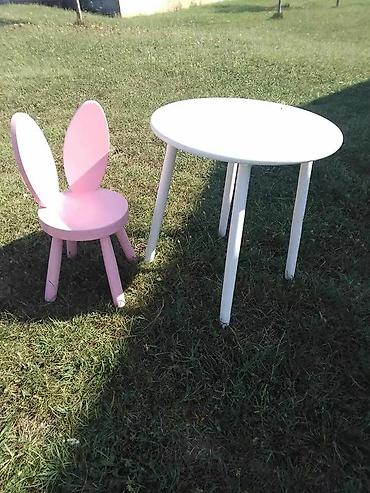 Setovi stolova i stolica: Zeka mis stolice fi26cm 3000din zeka mis fi 30 3100din kruna — 24