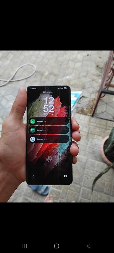 samsung s21 ul: Samsung Galaxy S21 Ultra, 256 GB, rəng - Qara, Barmaq izi — 4