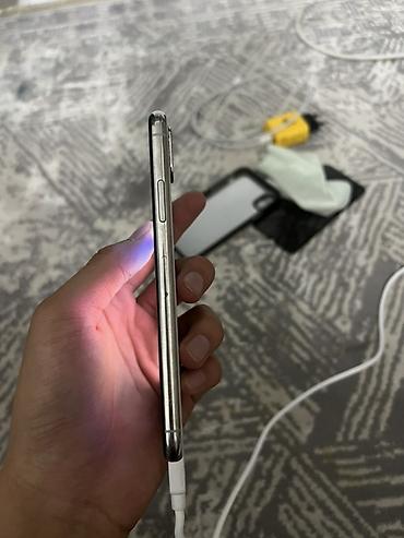 iphone икс: IPhone X, Б/у, 256 ГБ, Серебристый, Кабель, 100 % — 3
