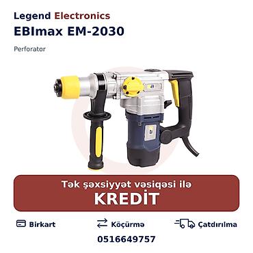 kreditle drel: Elan başlığı: Perforator EBImax EM-2030 Perforator EBImax EM-2030 — — 1
