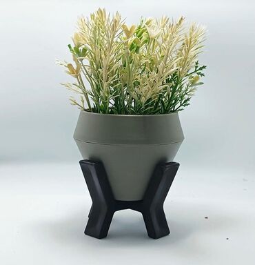 Süni güllər: Dekor dibçekler — 7