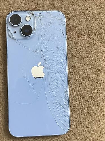 iphone 18 pro max kontakt home: IPhone 14, Mavi, Qırıq — 4