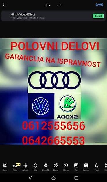 citroen xara: KRILA VRATA FAROVI ITD ZA VOLKSWAGEN TOURAN OD 2003. DO 2007. GOD. | — 1