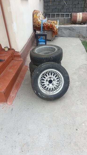 купить диски моноблоки на мерседес: Дөңгөлөктөр монтажда 195 / 65 / R 15, Кыш, Комплект, Жеңил унаалар, Куйма, тешиктери - 5