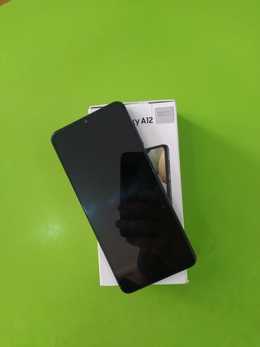 телефон флай с двумя симками сенсорный: Samsung Galaxy A12, 64 GB, rəng - Qara