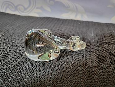 Ostali kućni dekor: Murano nova figura,duvano staklo 70te.god. Visina. 8/4cm — 9