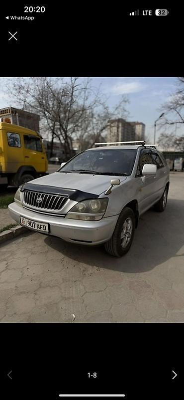 Унаа: Toyota Harrier: 2000 г., 3 л, Автомат, Бензин, Кроссовер — 1